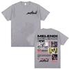 Melendi Printed TShirt  Tour Concert Series Pattern TShirt Unisexs Style Womens Style Streetwear TShirt HighQuality