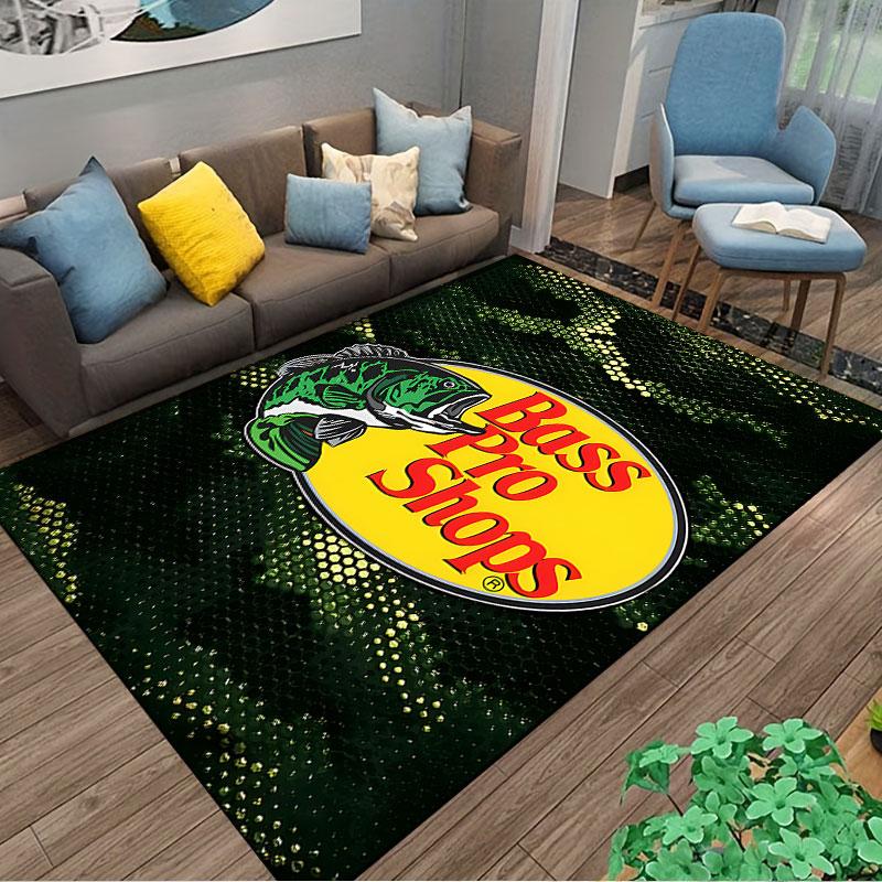 Bass Pro Shops Logo Carpet suitable as a non-slip mat for the living room or bedroom sofa