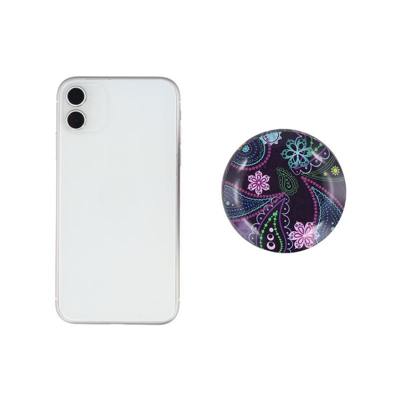 1 шт., пустая коробка для конфет, этнический цветочный принт, банка для свечей, футляр для хранения, пустая жестяная банка для свечей