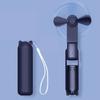 Карманный складной вентилятор с USB-зарядкой, регулируемые скорости, сильный ветер, ручной мини-вентилятор, многофункциональный вентилятор для охлаждения воздуха