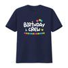 Birthday Squad Clothing Crew T Shirt vintage Washed Casual Breathable Stylish graphic Comfortable designer clothes Versatile