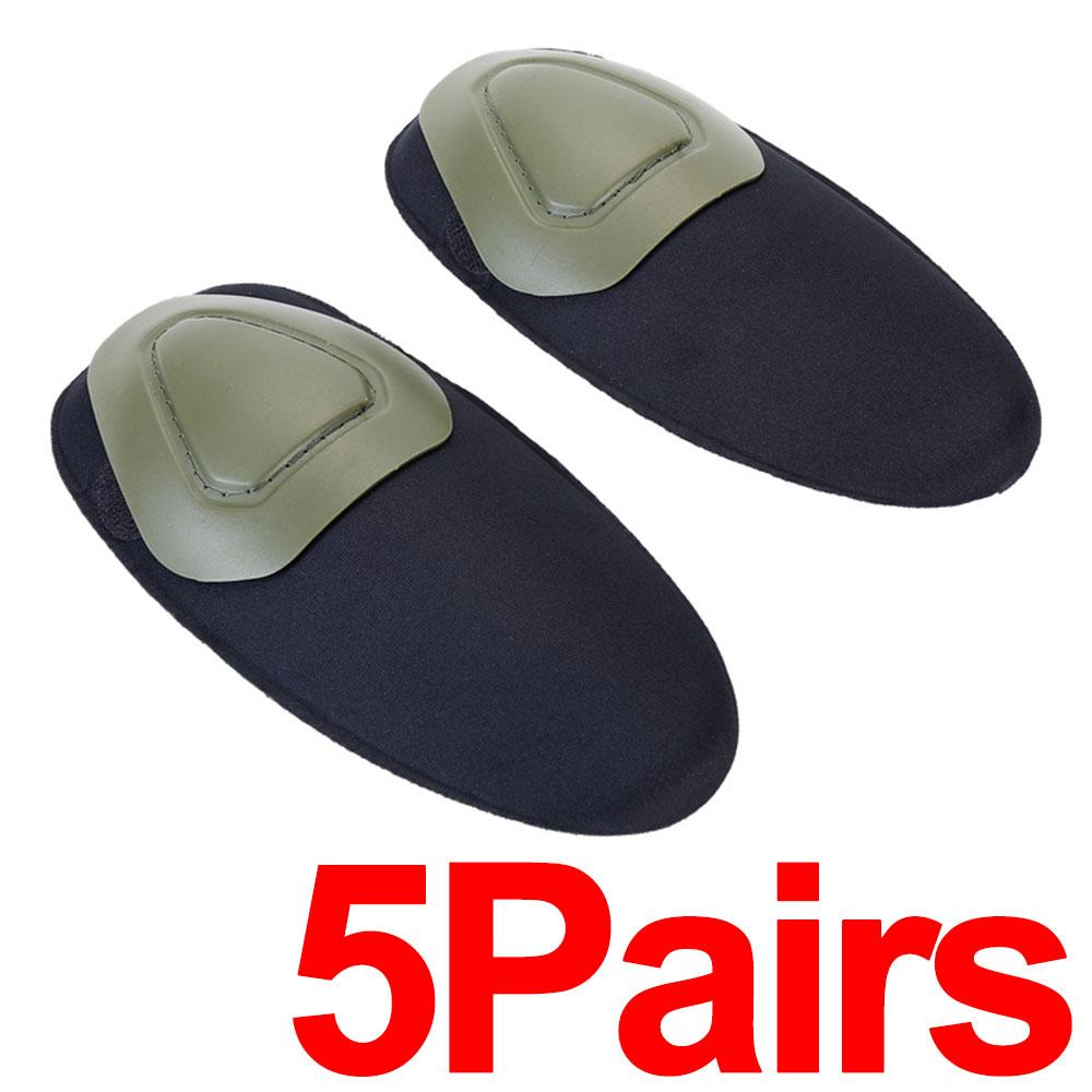 1Pair Tactical Protective Knee Elbow Pads Outdoor Camouflage Suit Gear Hunting Insert Type Soft Pad for Military Combat Use