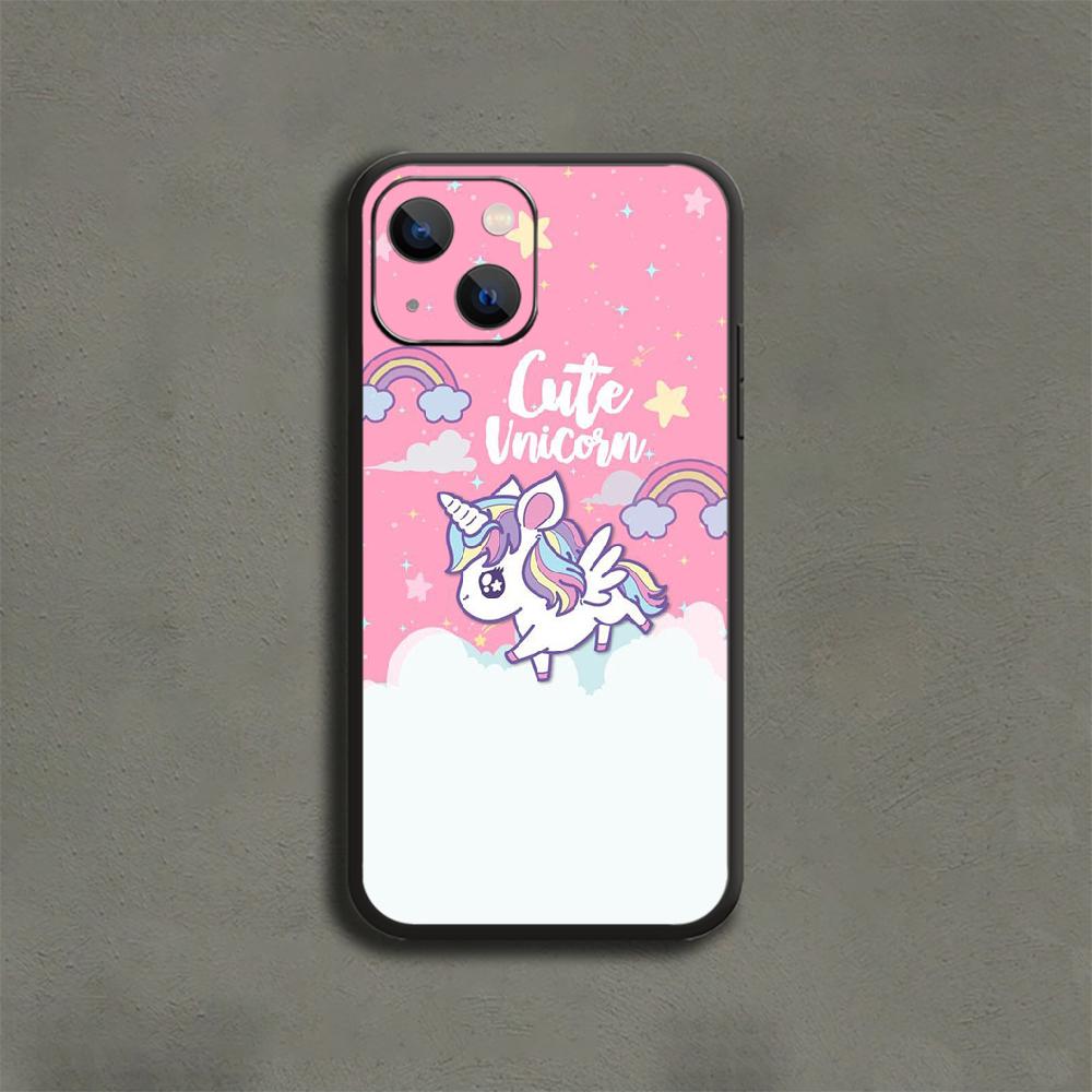 Чехол для телефона с радужным единорогом для iPhone Samsung Galaxy Redmi Xiaomi Oppo OnePlus Note SA 7 8 9 10 11 12 13 14 20 21 22 23 53 54 Pro Max Plus Ultra