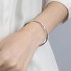 0264 Браслет Простой Витой Браслет Деликатный Женский Женский Взрослый Аксессуар Ювелирное Изделие Сплав Подарок Подарок на День Рождения Модный Модный Повседневный Милый