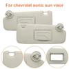 Пара солнцезащитных козырьков левый правый водительский пассажирский боковой солнцезащитный козырек автомобильный солнцезащитный козырек автомобильный солнцезащитный козырек для Chevrolet Sonic 2012-2019 2016