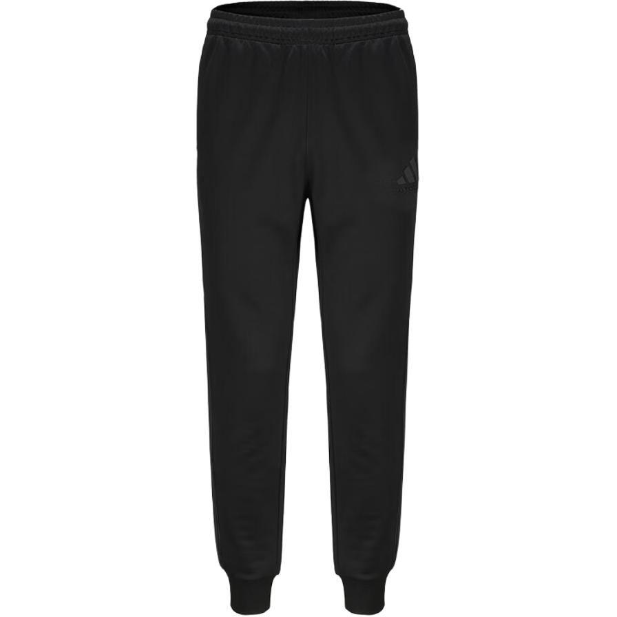 Adidas Taekwondo Stand Collar Zip Long Sleeve Jacket Comfortable Striped Long Pants Casual Sports Suit Unisex Sports Suit Black TR30JT-BB+TR30P1T-BB