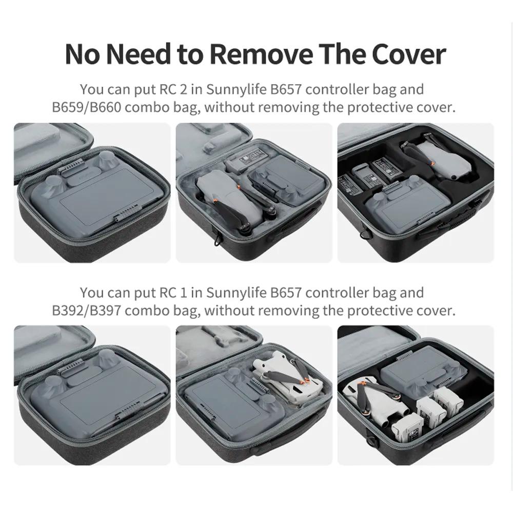 Screen Protector Shell For DJI RC/RC2 Remote Control Sunshade Protection Case For DJI Flip/Air 3S/Neo/Mavic 3/Mini 5 4 Pro