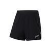 Li Ning Running Series Logo Print Elastic Loose Casual Shorts Men Shorts Black AKST267-6