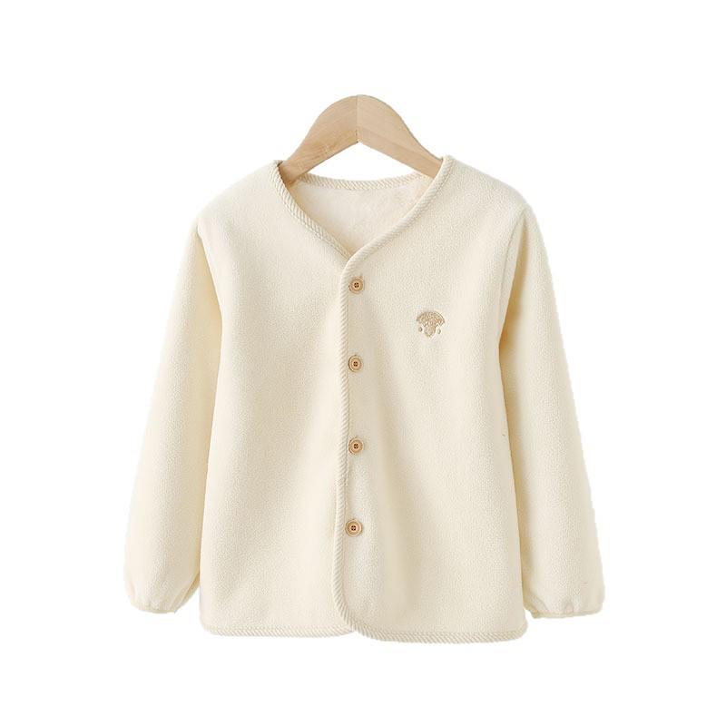 2024 Теплая флисовая куртка для мальчиков - Утепленная для осени/зимы