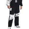 Under Armour Коллаборация Curry X Bruce Lee, весенняя коллекция SS24, водонепроницаемые помятые длинные спортивные повседневные брюки с цветным блоком 1382884-001