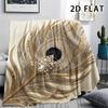 1Pc Peacock Print Flannel Blanket,High quality Comfortable for All Seasons,Home Decor,Warmth and Comfort,Perfect for Christmas Gifts