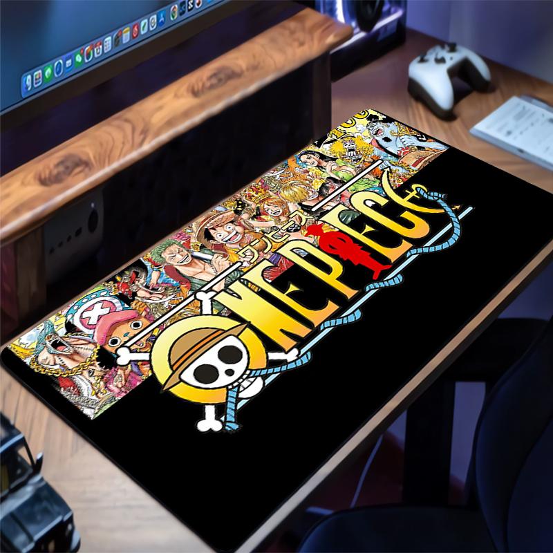Mouse Pad One Piece Luffy Game x Rubber Mini Pc Keyboard Laptop Computer Speed Rug Desk Mat Gaming Acessories Mousepad