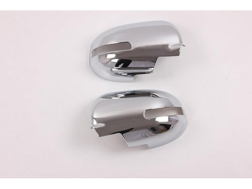 Подходит для Mitsubishi Outlander 2013-16: Декоративная накладка на зеркало заднего вида из хромированного ABS.