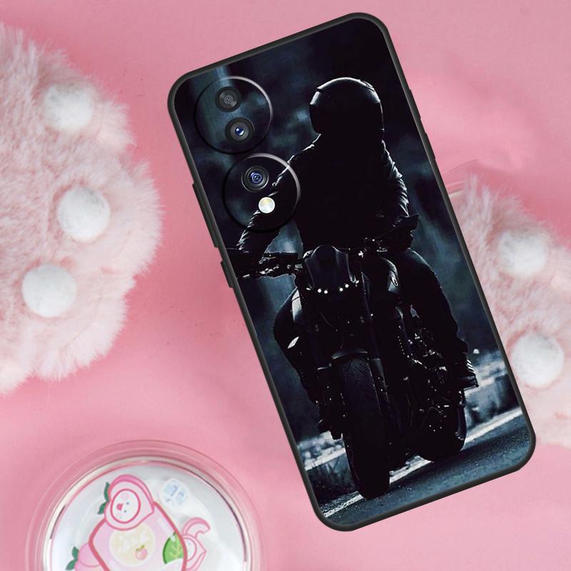 Модный Чехол для Мужчины Мотоциклиста Для Honor 200 Pro 50 70 90 Lite X9b X9a X8b X8a X8 X9 X9c Honor Magic 7 6 5 Lite Чехол