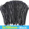 500/100Pcs Nylon Cable Ties Detachable Self-locking Cord Ties Straps Fastening Loop Reusable Wire Ties for Home Office Storage