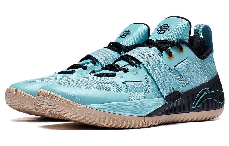 Li Ning Fury Comfortable Breathable And Lightweight Low top Basketball Shoes Men's Blue ABFT027-3