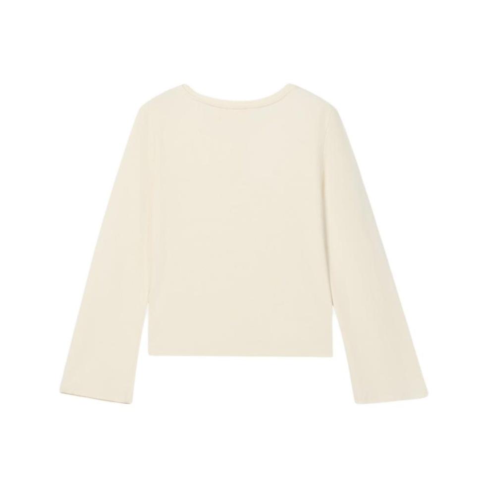 Levis Повседневная Простая Удобная Трикотажная Футболка с Круглым Вырезом и Длинным Рукавом Женские Топы 0052A-0000