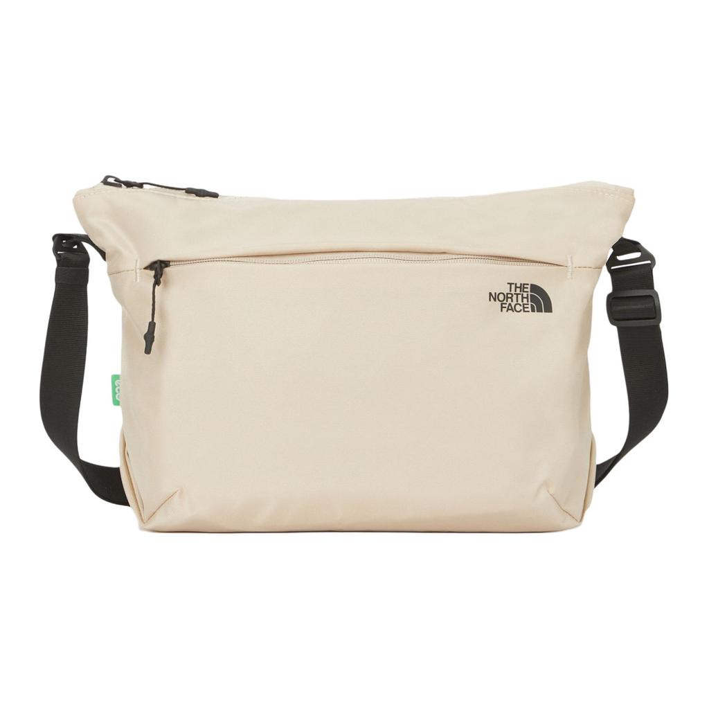 The North Face 6.1L Sp Cross Letter Logo Zipper Crossbody Outdoor Bag Unisex Crossbody Bag Cream NN2PQ61B