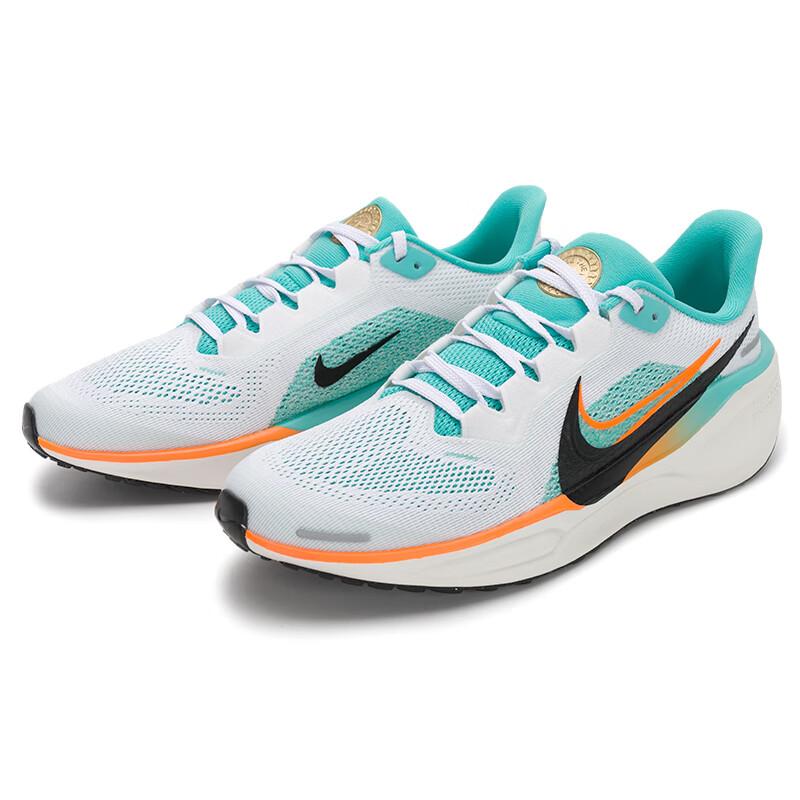 Nike Air Zoom Pegasus 41 GS White Mint Orange Детские кроссовки Summit-White Black HM3724-101