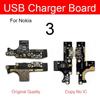 Плата USB-порта для зарядки для Nokia 1 Plus 2 2,1 3 3,1 Plus, разъем для зарядного устройства USB, разъем для платы USB-зарядного устройства, модуль, запасные части