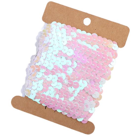 1 рулон отделки блестками, глянцевый режущий стол, 10 ярдов, швейные поделки, лента с блестками, сделай сам, тканевый аксессуар