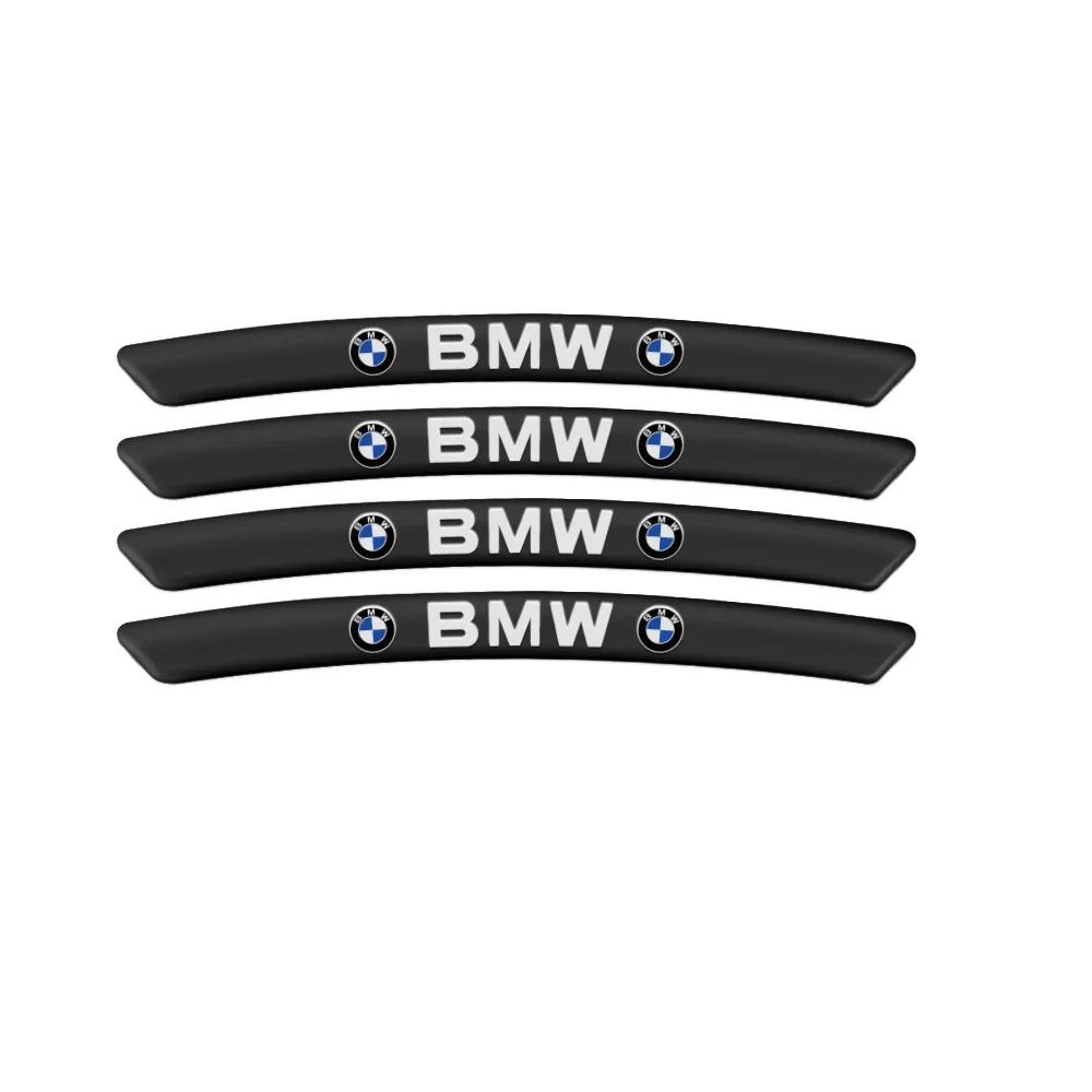 4Pcs Aluminum Car Wheel Rims Stickers Badge Auto Decoration For Bmw Performance E46 E90 E60 F10 F30 E39 E36 F20 E87 G30 E92 E91