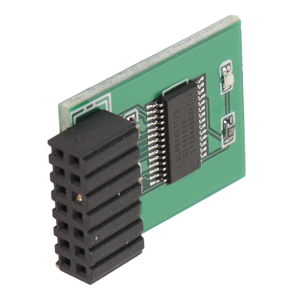 Модуль TPM 2.0 Интерфейс LPC Стабильный чипсет Высокая безопасность Прочный материал 14-контактный модуль LPC для материнской платы MSI