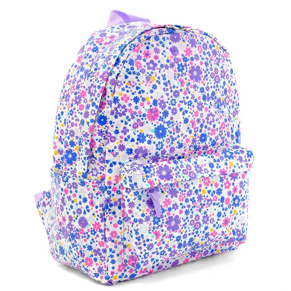 COLORFUL CANDY STYLE Rucksack for Elementary School Large Flower Pattern Airy Shower N0739600 Girls, Students, Children, Capacity, Excursion, Travel,