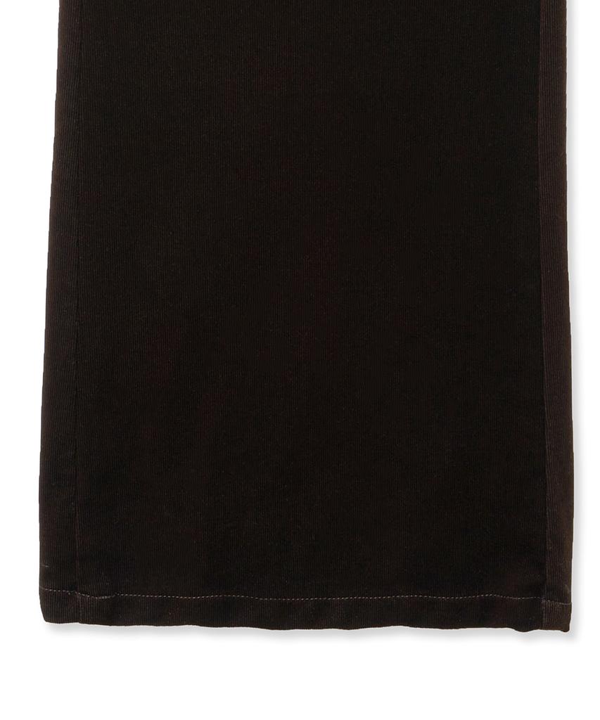 NOIRER Velvet Corduroy Mechanic Pants (Deep Brown)