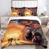 3Pcs Cityscape Adventure Bedding Sets For All Sizes New 3D Printed Bed Cover Comforter Duvet Cover Pillowcase Bedroom Decoration
