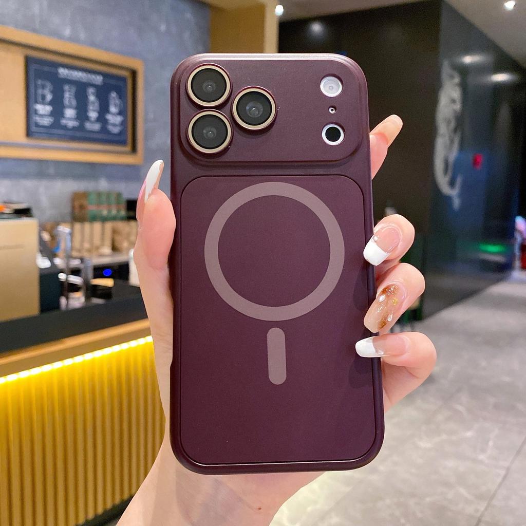 Магнитный чехол-книжка с окошком для Apple iPhone 15/14 Pro Max - Ударопрочный и точная посадка