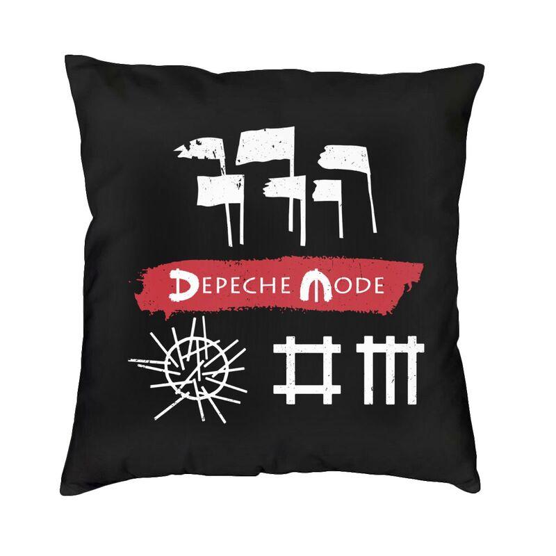 Heavy Metal Rock Band Depeche Cool Mode Throw Pillow Covers Decor Home Kawaii Cushions for Sofa Square Pillowcase