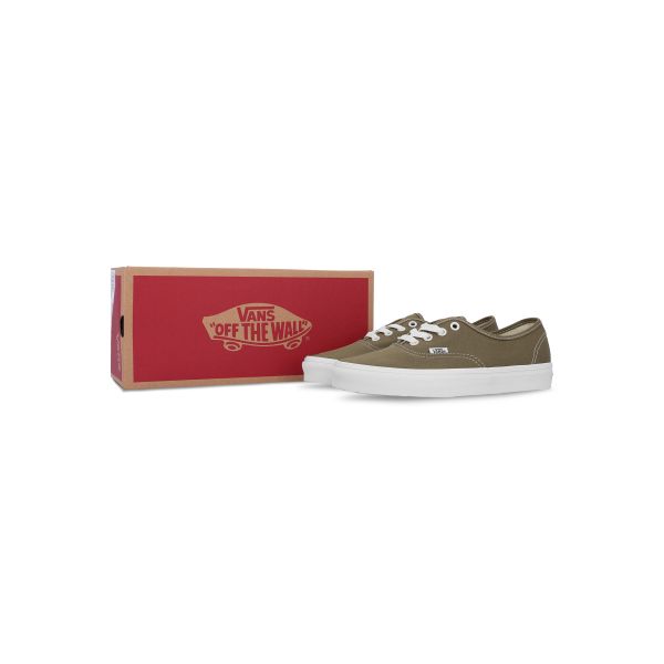 Vans Canvas Authentic Comfortable Versatile Skate Shoes Unisex sneaker Olive-Brown VN000D7YOVB1