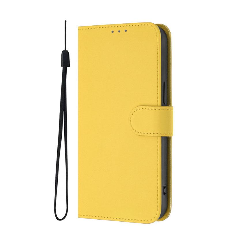 Flip Solid Color Case Poco M2 M3 M4 M5 M5S M6 M7 C3 C31 C40 C50 C51 C55 C61 C65 C75 Pro Plus 4G 5G Card Slot Stand Book Cover