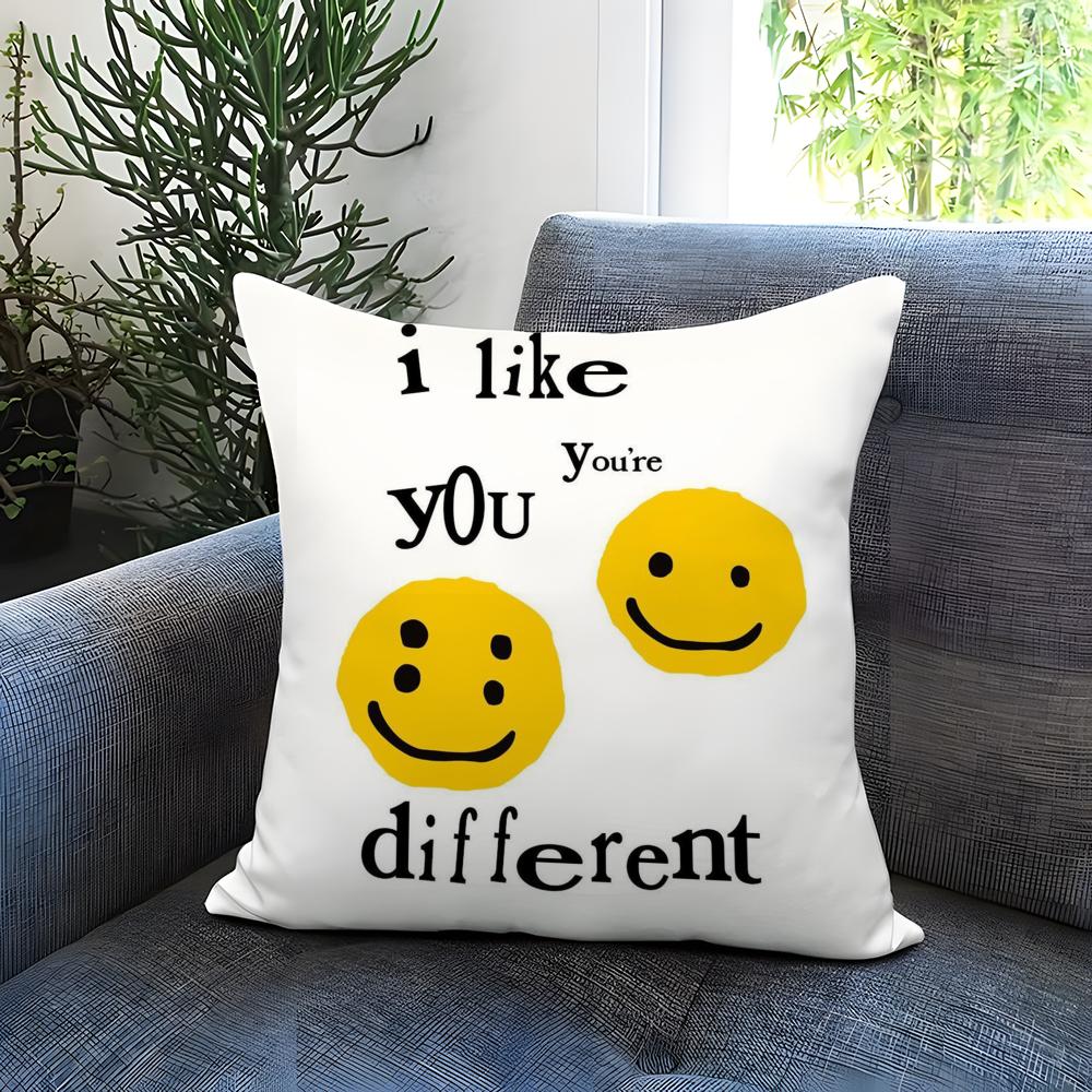 Hot CCPFMew Cushion Cover Comfortable Reversible Pillow Cover Ideal for Car Sofa Bedroom Beyond