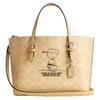 COACH handbag PEANUTS joint model Molly 25 cartoon pattern print coated canvas tote bag tote bag shopping bag shoulder medium size women's silver