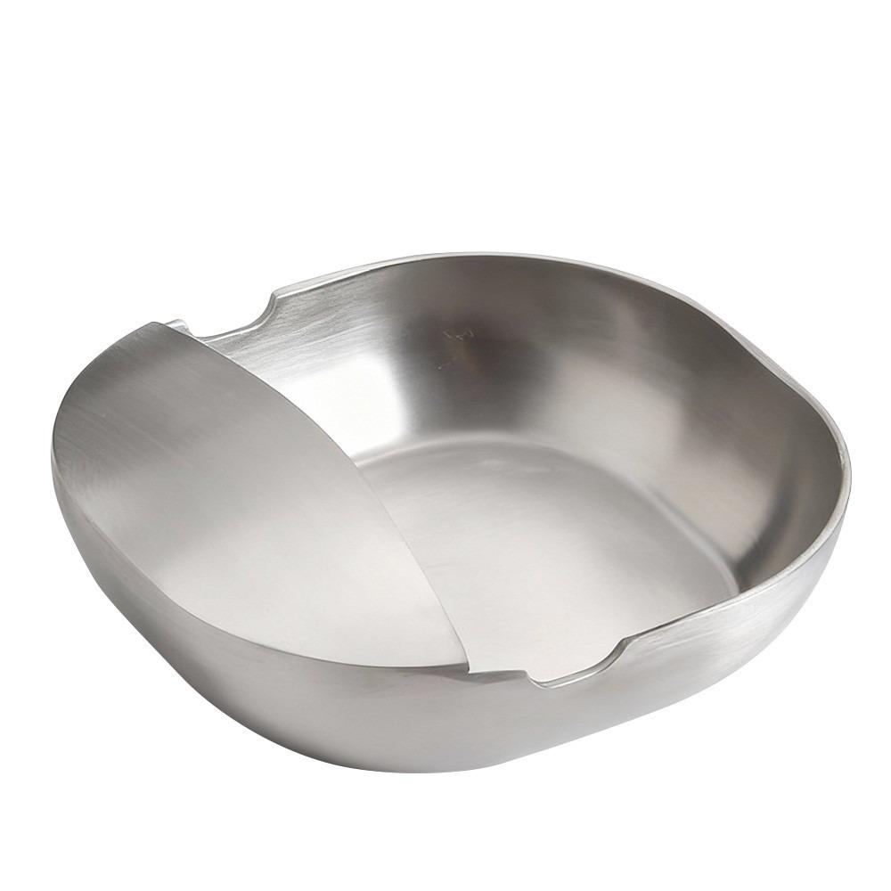 Stainless Steel Spoon Rack Thickened Spatula Holder Fruits Plates Snack Bowl  Dinning Table