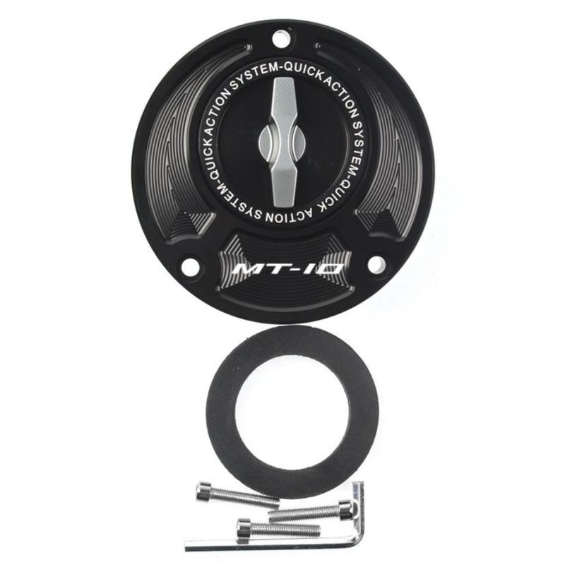 Aluminum Fast Gas Fuel Filler Cover Motorcycle Quick Open Tank Cap For Yamaha MT10 MT-10 MT10SP 2016-2025