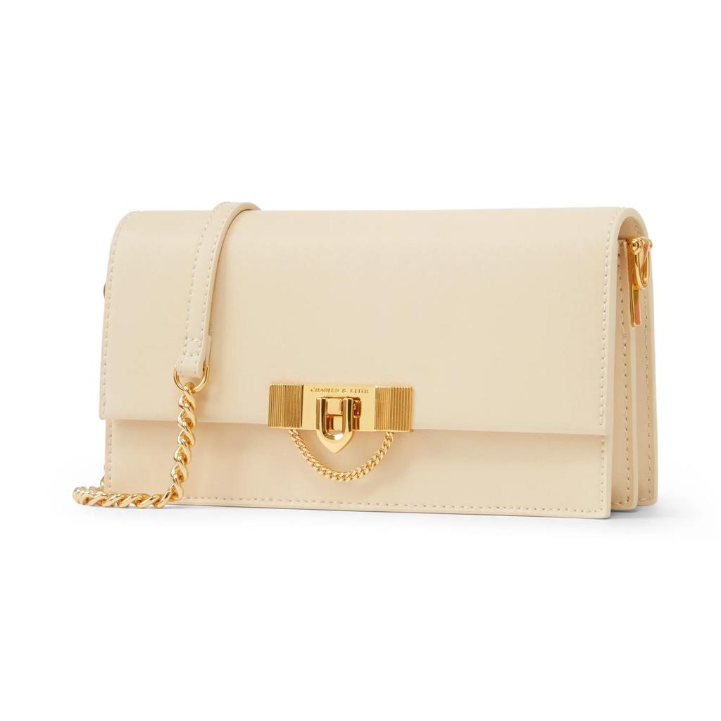 CHARLES&KEITH Pu Crossbody Bag , Shoulder Bag , Wallet Women's Beige / Black / Green / Pink (Unisex) Wallets CK6 10701189