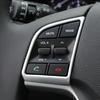 ABS хромированный автомобильный руль, декоративная крышка, наклейки для Hyundai New Tucson 2015 2016 2017