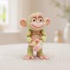 Декоративная фигурка животного для исцеления, 3D-печатная шарнирная фигурка обезьяны, разноцветная мультяшная модель с гибкой позой, подвижными суставами, для снятия стресса