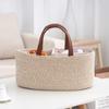 Multifunctional Travel Out Portable Mommy Bag Cotton Rope Diaper Bag Diaper Storage Bag Baby Diaper Storage Basket