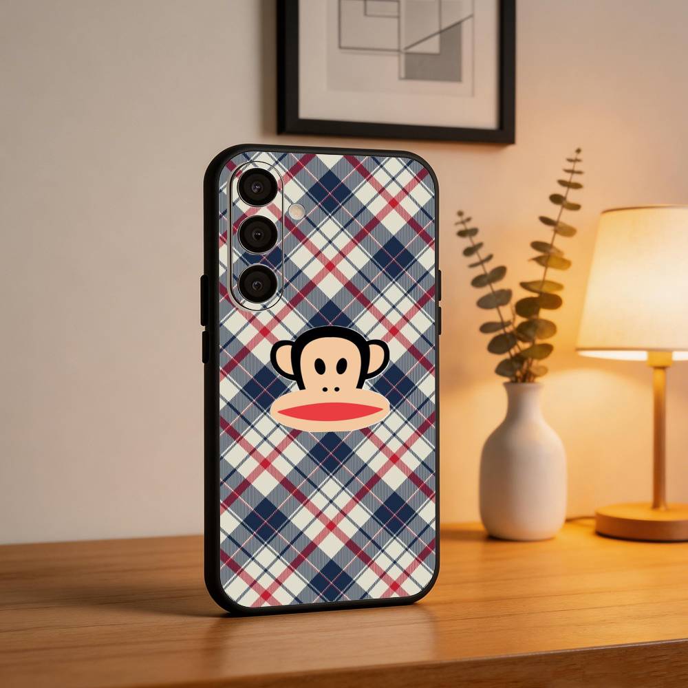 Fashion T-pauls-frank-s Phone Case For Samsung A73,72,71,A52,51,40,41,A22,A32,31,A13, Soft Black Shell