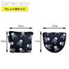 Чехол для головки клюшки для гольфа, паттер-молот, универсальный, для клюшки с длинным стержнем, драйвер, UT DR FW, маленький, водонепроницаемый дизайн, бирка-конвертер.