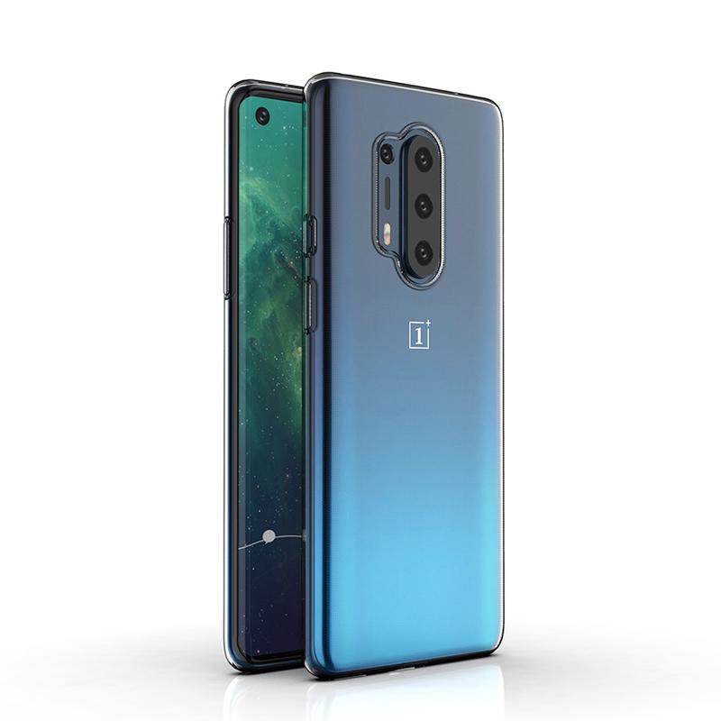 Для OnePlus 8 OnePlus8 Pro 1+8 тонкий кристально чистый мягкий TPU чехол для задней панели защитный чехол