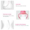 180ml/ 6oz Infants Breast Feeding Bottle with Gentle Breast-like Pacifier Portable Baby Milk Bottles Anti Choking Anti Bloating for Babies Infants