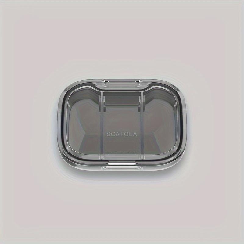 2 шт. 3 отделения маленькая таблетка коробка влагостойкий дорожный органайзер для таблеток портативный футляр для лекарств витамины