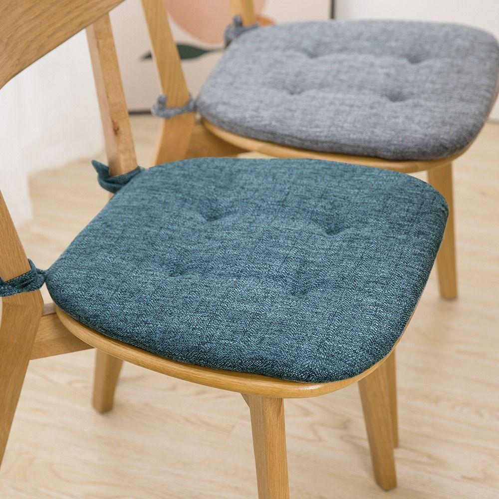 Классная комната Офис Однотонный мягкий коврик для отдыха на стуле для дома Подушка для сиденья Подушка для сиденья Коврик для сиденья