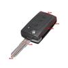 Новый корпус ключа автомобиля 3 кнопки ABS-пластик+Металл для Great Wall HAVAL Hover H3 H5