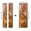 3D Door Decoration Stickers Vibrant Abstract Wood Wallpaper For Living Room Home Decor Bedroom Art Decals